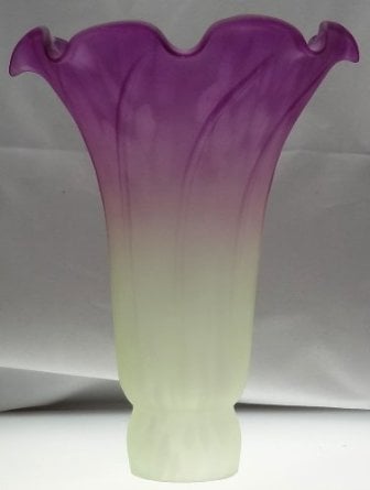 153042 Tiffany Turning Leaf Shade - Multi-Color - 20 in. - Decorative Lighting
