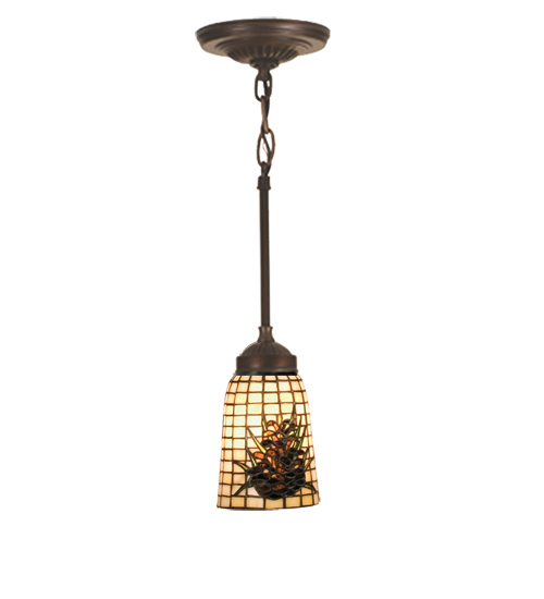 Medya 104974 4.5 in. Pine Barons Mini Pendant