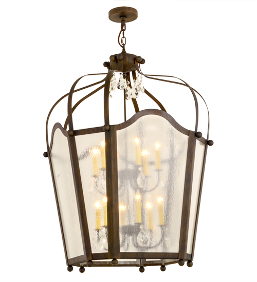 156751 30 in. Wide Citadel 12 Light Pendant