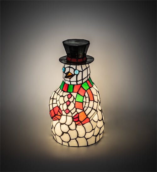 Picture of Meyda 18471 14 in. High Snowman Accent Lamp