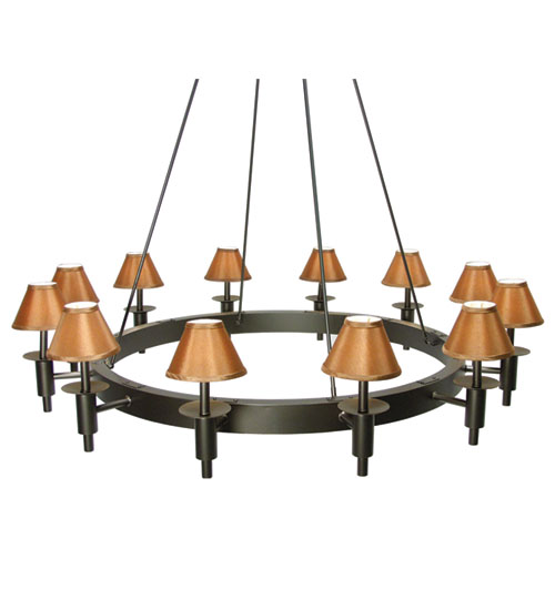 115238 60 in. Wide Calais 12 Light Chandelier