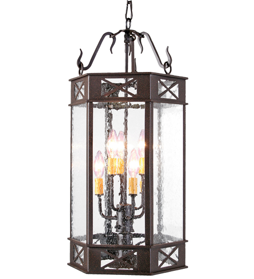 120279 14 in. Gina Pendant, 070T Cajun Spice