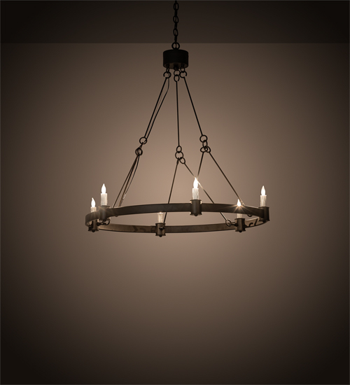 210880 36 in. Kenosha Chandelier, 6 Light