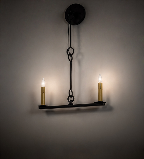 212076 24 in. High Rochefort Wall Sconce, 2 Light