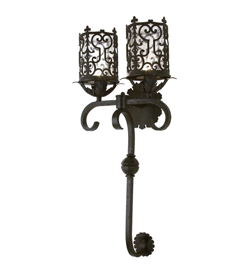 116691 16 in. Oskar 2 Light Wall Sconce