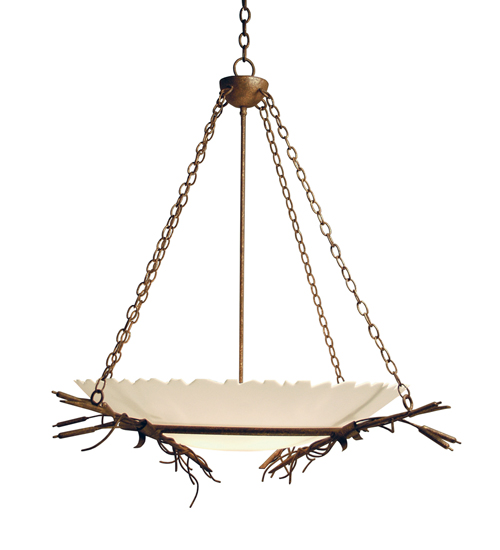120157 48 in. Cattail Inverted Pendant
