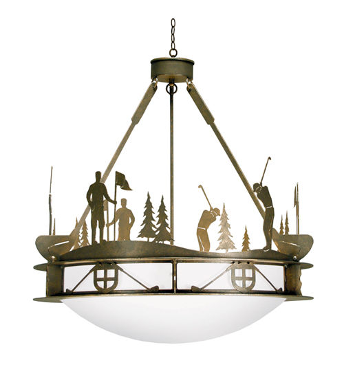 120162 32 in. Fairway Inverted Pendant
