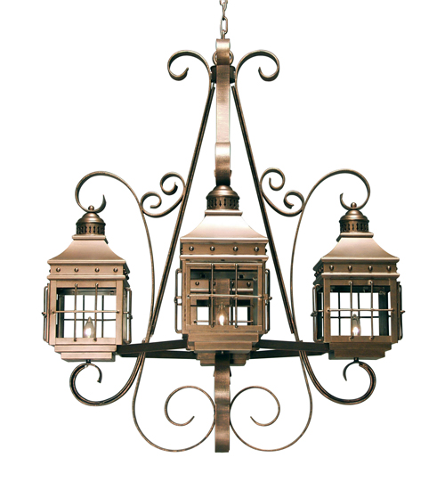 120179 42 in. Siro 4 Light Chandelier