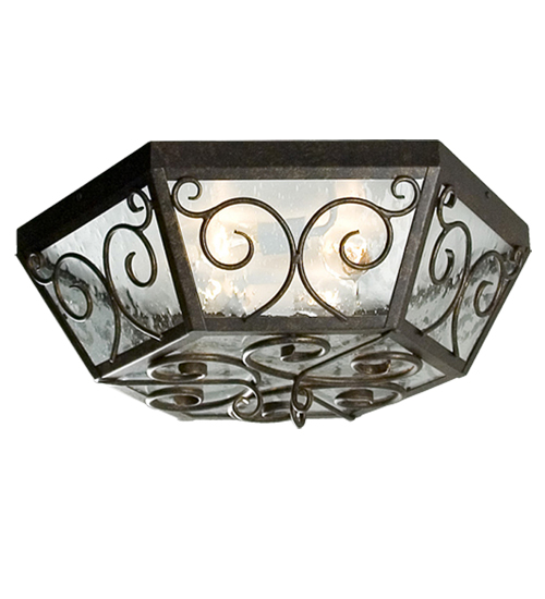 117926 24 in. Camilla Flushmount