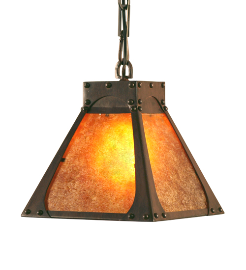 121961 10 in. Ferro Pendant