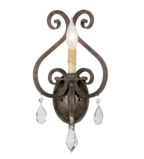 115796 10 in. Gia 1 Light Wall Sconce