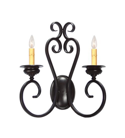 117530 17 in. Fernando 2 Light Wall Sconce