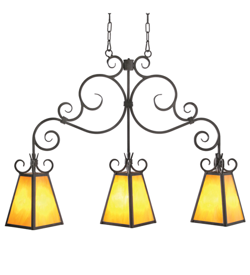 120258 48 in. Wellington Oblong Pendant