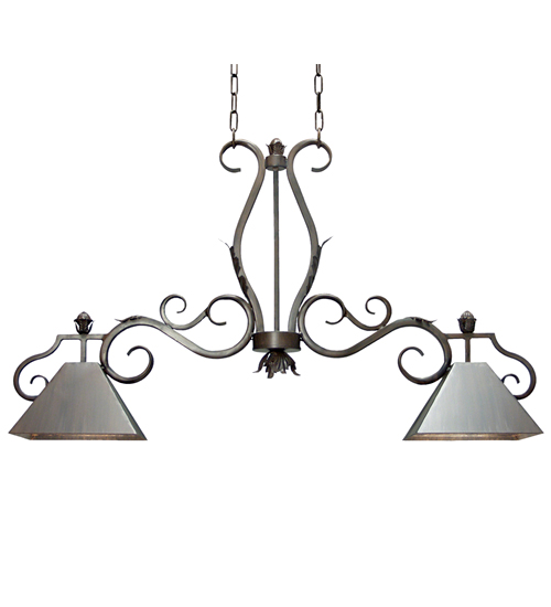 116516 48 in. Pedra 2 Light Island Pendant