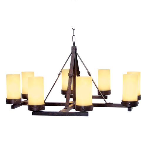 120266 36 in. Parker 8 Light Chandelier
