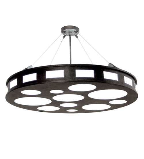 120274 42 in. Geo Semi-Flushmount