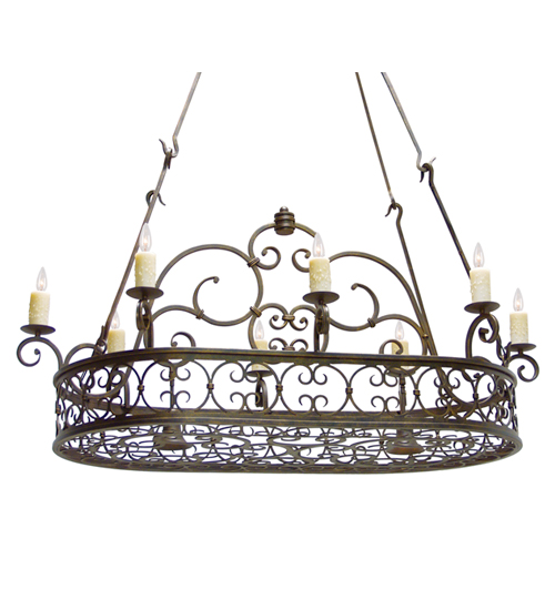 120277 54 in. Cira Pot Rack