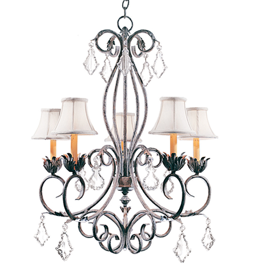 120311 28 in. Felicia 5 Light Chandelier