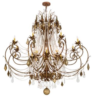 115456 42 in. Minuet 16 Light Chandelier