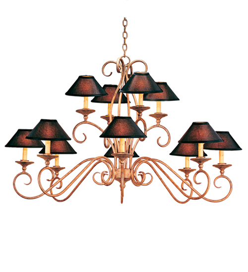 120345 48 in. Quinton 12 Light Chandelier