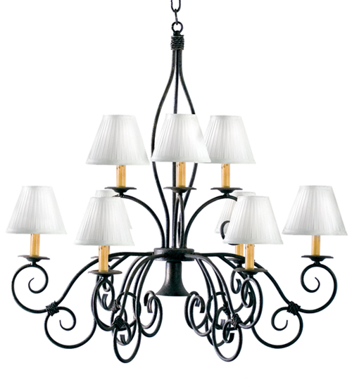 120350 26 in. Grace 10 Light Two Tier Chandelier