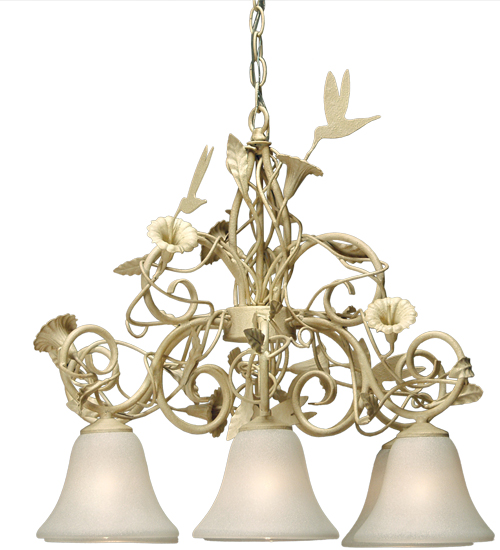 120993 24 in. Hummingbird 6 Light Chandelier