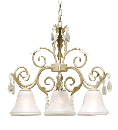 120982 24 in. Cherise 6 Light Chandelier