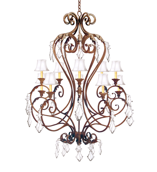118198 42 in. Josephine 10 Light Chandelier