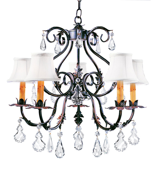 120420 24 in. Chantilly 5 Light Chandelier