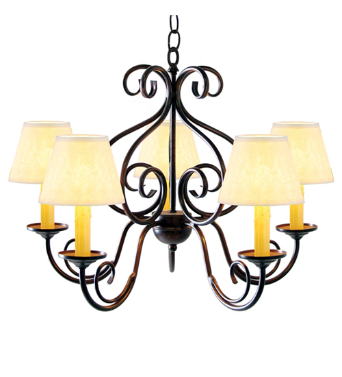 115230 24 in. Jenna 5 Light Chandelier
