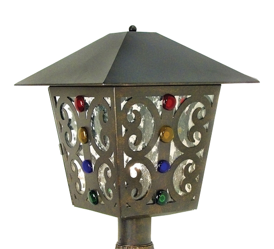 119834 16 in. Square Julie Post Mount