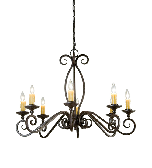 134392 36 in. Wallis 8 Light Chandelier