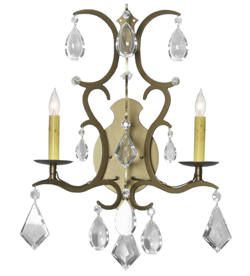 135555 16 in. Yolanda 2 Light Wall Sconce