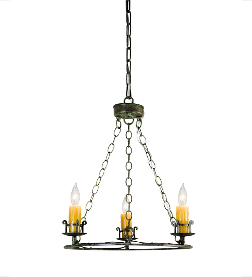 142357 18 in. Tertius 3 Light Chandelier