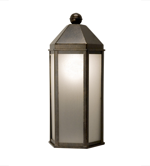 146485 9 in. Plaza Lantern Wall Sconce