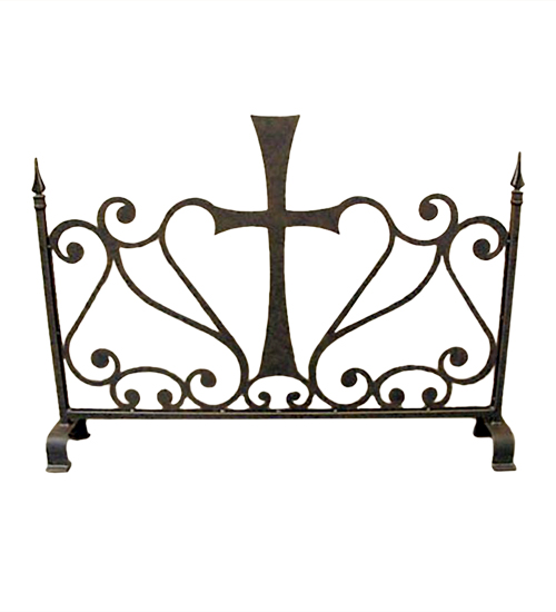 159319 42 in. Templar Fireplace Screen