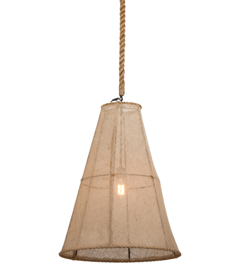 156219 24 in. Empire Textrene Pendant