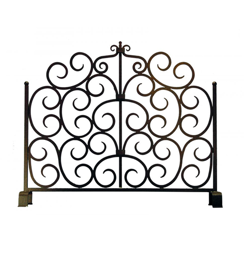 162752 46 in. Mediterranean Fireplace Screen