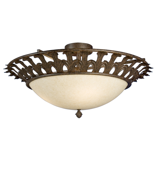 146511 30 in. Hampton Semi-Flushmount