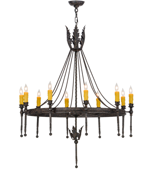 160821 36 in. Amaury 10 Light Chandelier