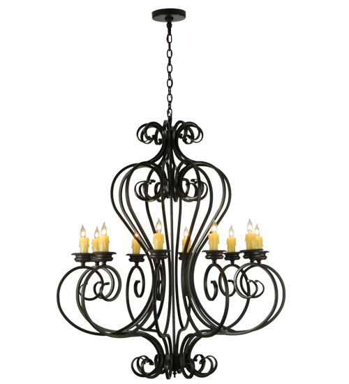 160807 42 in. Fernando 10 Light Chandelier
