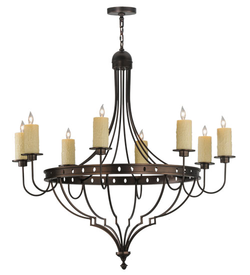 160814 48 in. Bottini 8 Light Chandelier