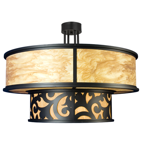 145545 48 in. Rickard Two Tier Pendant