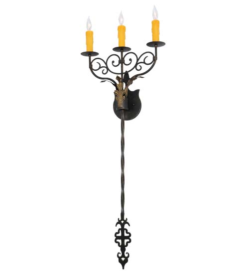 141713 15.5 in. Merano 3 Light Wall Sconce
