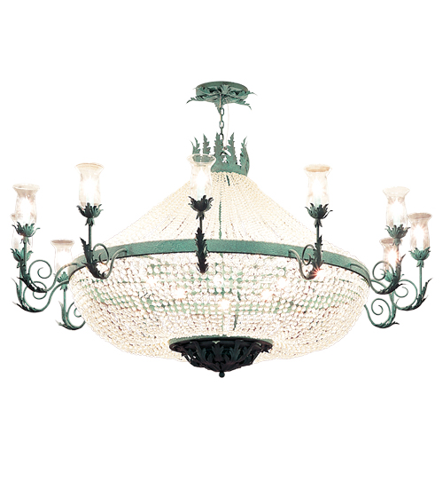 119759 84 in. Crista 30 Light Chandelier
