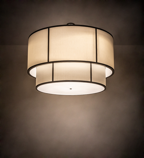 197840 60 in. Cilindro 2 Tier Pendant - Timeless Bronze