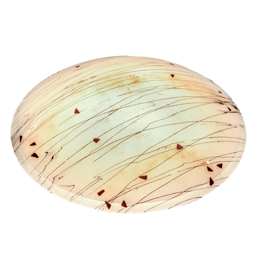 202934 30 in. Ramoscelli Shade - Black & White