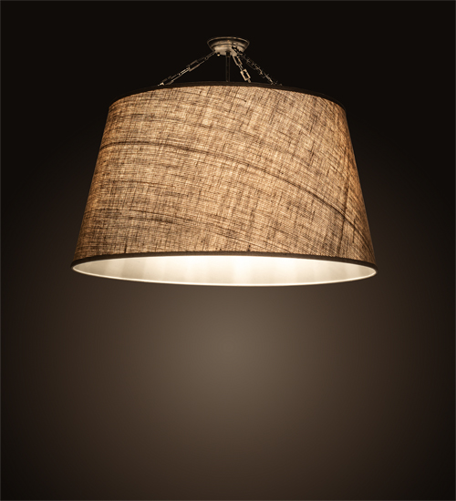 184389 36 in. Cilindro Tapered Pendant - Bronze