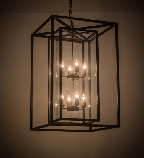 24 in. Kitzi Box Pendant - Oil Rubbed Bronze