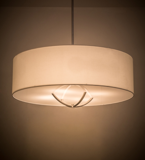 40 in. Cilindro Rotunda Pendant - Chrome